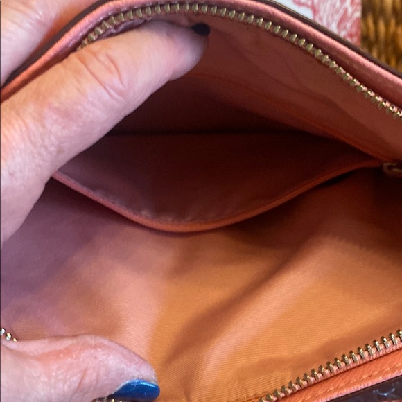 Coach Pink and Silver Crossbody Bag - Picture 5 of 16